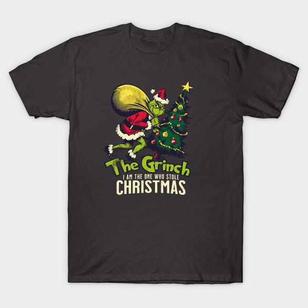 Print Design Christmas The Grinch T-Shirt by Casually Fashion Store